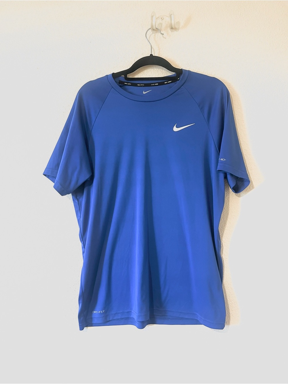 Nike Short Sleeve Dri-FIT Athletic Tee - Royal Blue